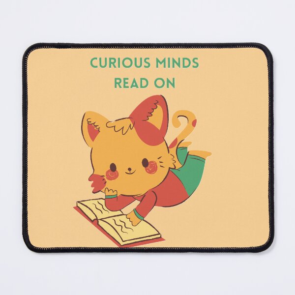 Item preview, Curious minds read on designed and sold by creativityisfun.