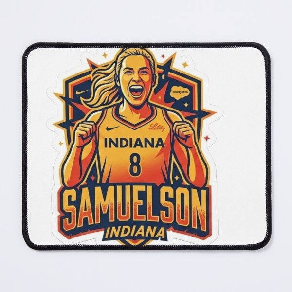 Item preview, Katie Lou Samuelson Indiana Fever WNBA Sticker designed and sold by Sidra digital art 8277237.
