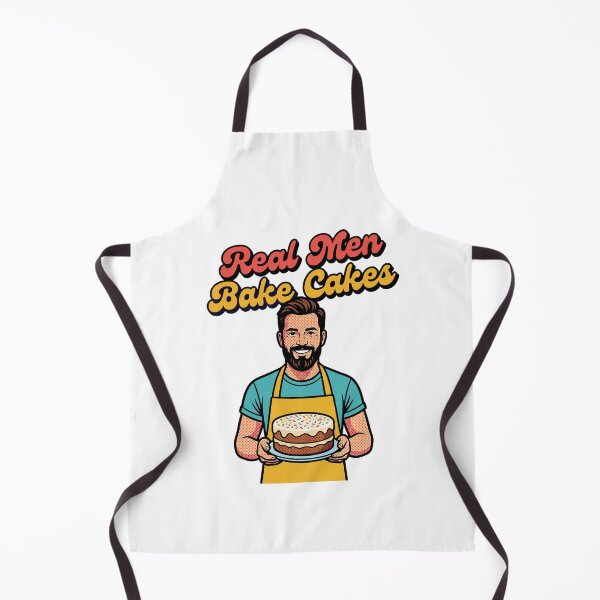 Item preview, real men bake cakes designed and sold by CornershopTee.