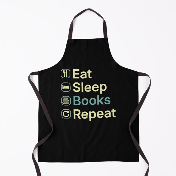 Item preview, Eat Sleep Books Repeat Funny Book Lover GIft designed and sold by clickbongski.