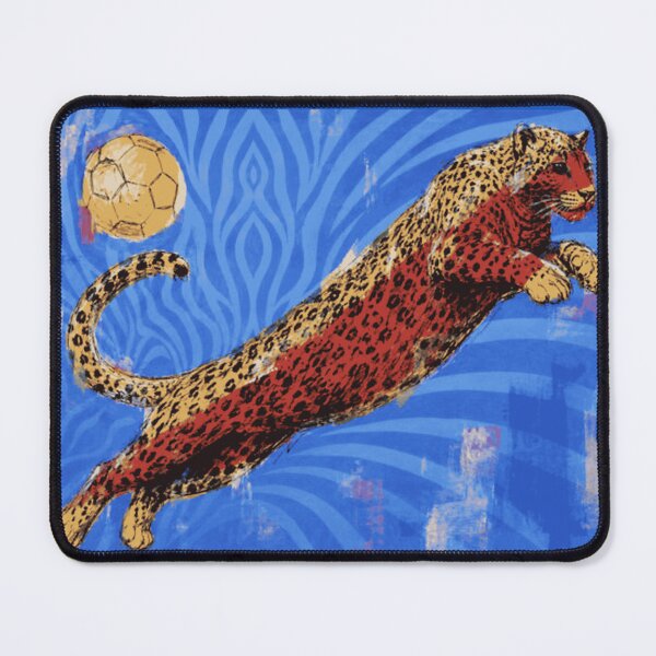 Item preview, Leopard Soccer Art designed and sold by ArtisticWild.