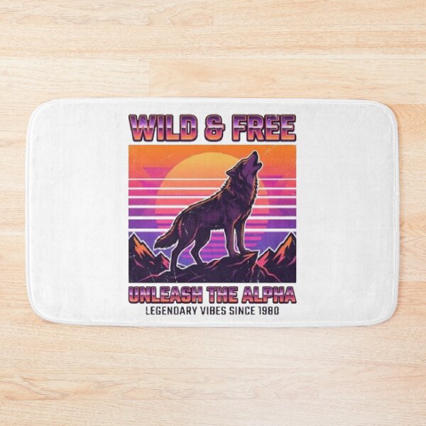 Item preview, Retro Sunset Wolf T-Shirt | Vintage Wolf Silhouette | Wildlife Nature Graphic Tee designed and sold by Faisal  Shah.