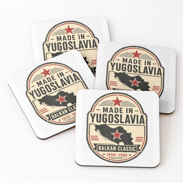Item preview, Made in Yugoslavia – Balkan Classic Retro Badge designed and sold by Ravendge.