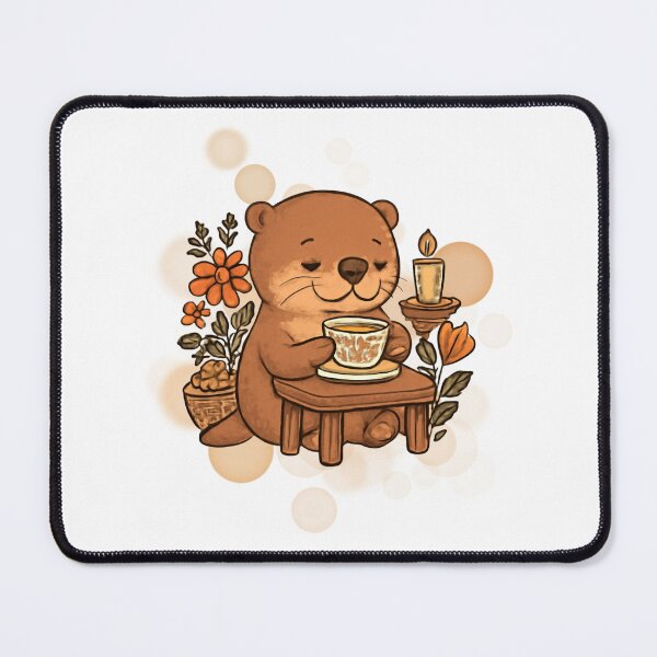 Item preview, Cute Otter Tea Time Cozy designed and sold by iamKRUK.