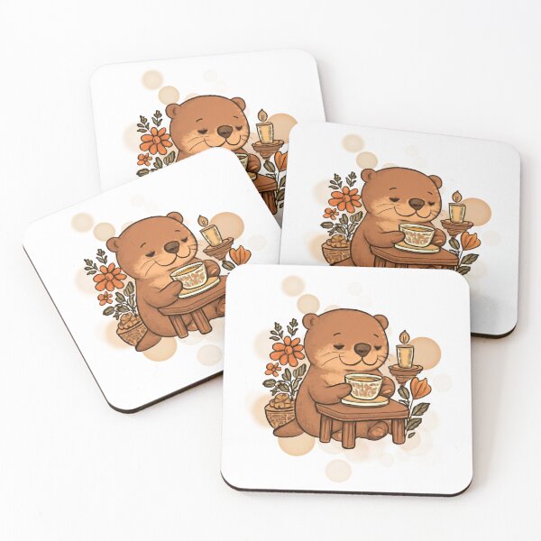 Item preview, Cute Otter Tea Time Cozy designed and sold by iamKRUK.
