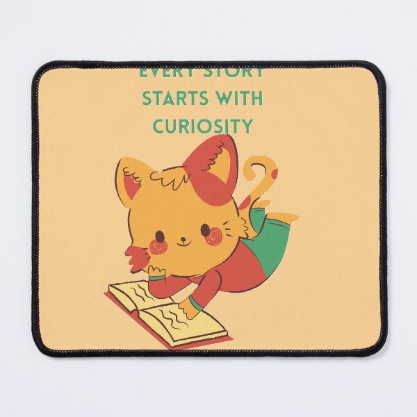 Item preview, Every story starts with curiosity designed and sold by creativityisfun.