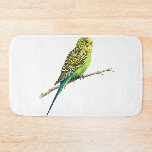 Item preview, Wild Budgerigar Watercolour Painting designed and sold by Jaruart.