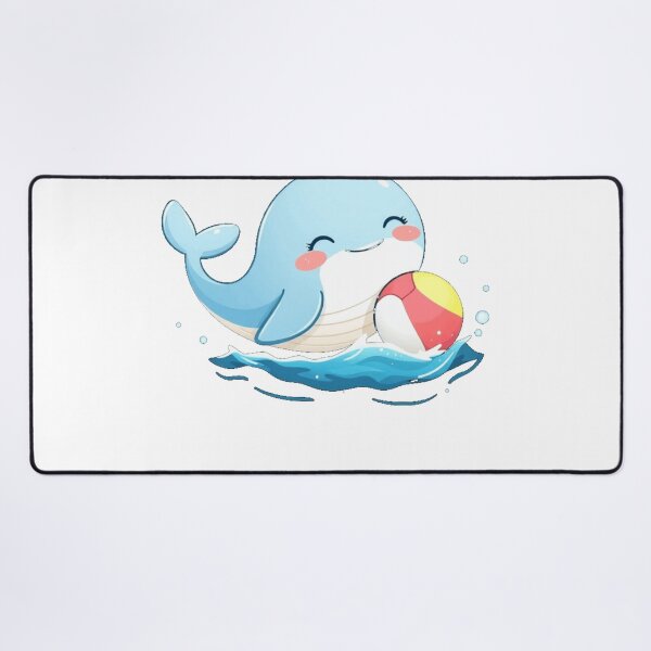 Item preview, Cute Whale Beach Ball designed and sold by Odd Culture Supply.