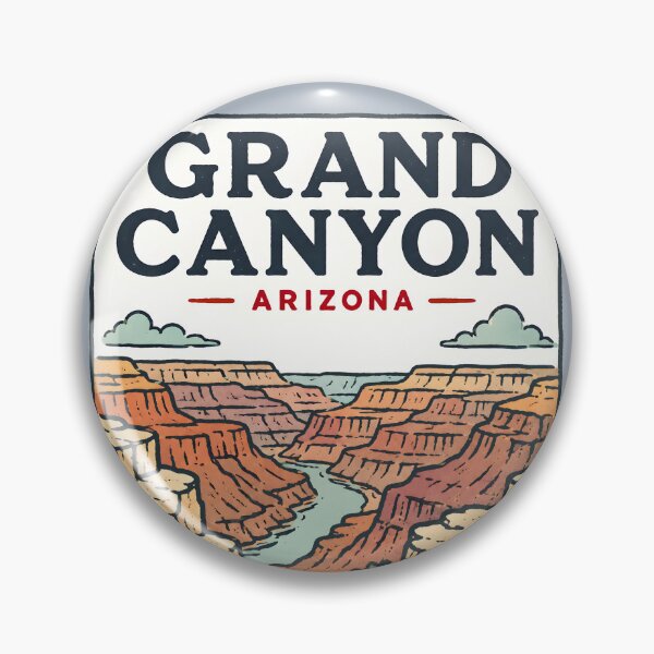 Item preview, Grand Canyon Arizona Cute Simple Landscape designed and sold by HowToCanadian.