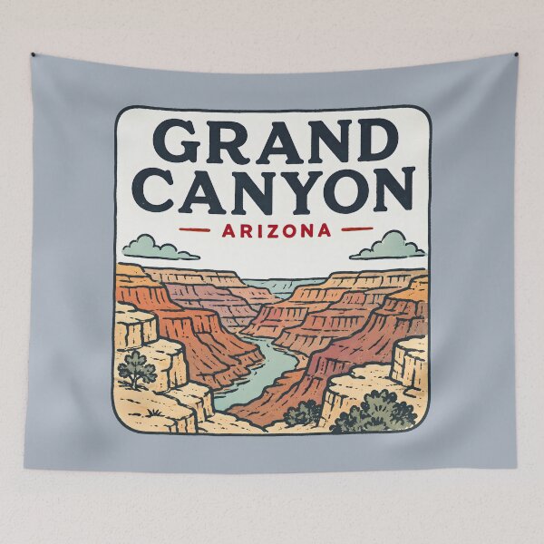 Item preview, Grand Canyon Arizona Cute Simple Landscape designed and sold by HowToCanadian.