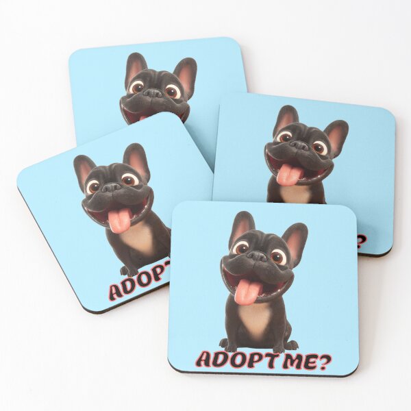 Item preview, French Bulldog ADOPT ME? designed and sold by SmARTNiki.
