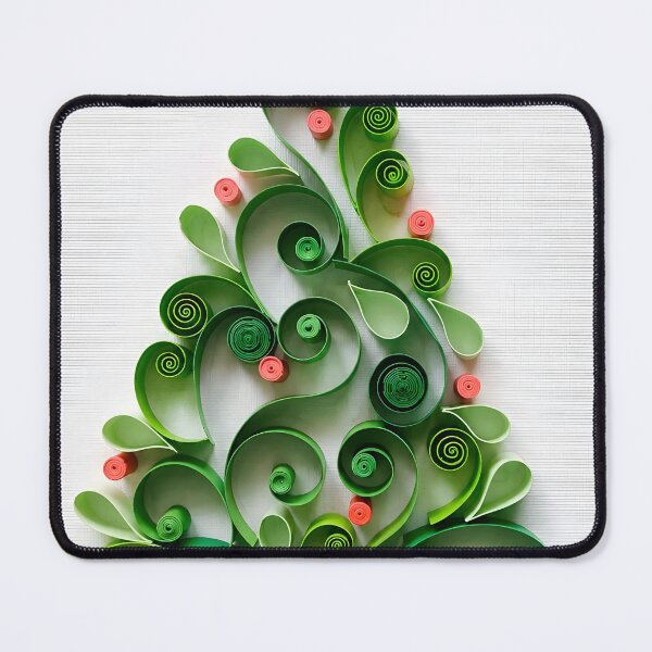 Item preview, Quilled Christmas Tree designed and sold by Vicky Brago-Mitchell®.