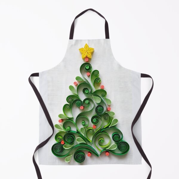 Item preview, Quilled Christmas Tree designed and sold by Vicky Brago-Mitchell®.