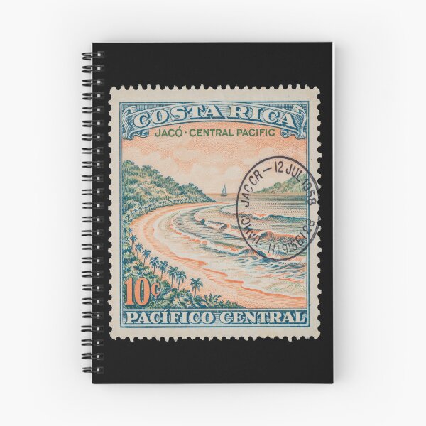 Item preview, Jacó Costa Rica Pacific Coast Postage Stamp Sticker designed and sold by stickercuffs.