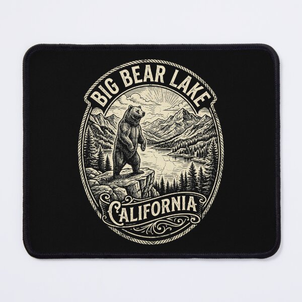 Item preview, Big Bear Lake California designed and sold by dudelinart.
