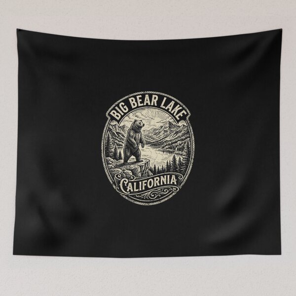 Item preview, Big Bear Lake California designed and sold by dudelinart.