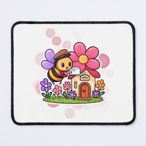Item preview, Cute Bee Post Office Whimsical designed and sold by iamKRUK.