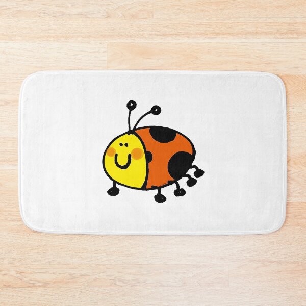 Item preview, cute smiling ladybug cartoon designed and sold by CuteCartoon.