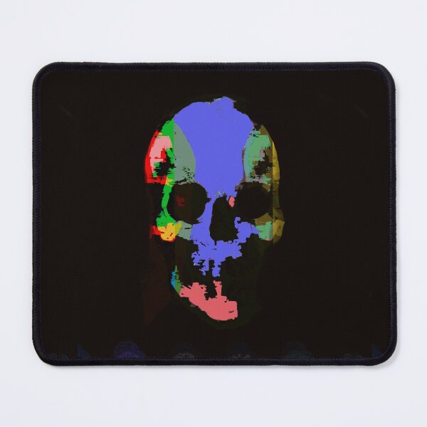 Item preview, Electric Glitch Skull – Neon Pop Art designed and sold by MikZviagin.