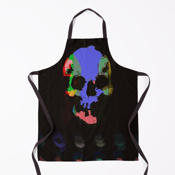 Item preview, Electric Glitch Skull – Neon Pop Art designed and sold by MikZviagin.