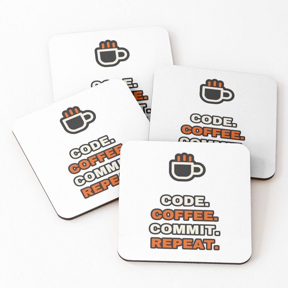 Item preview, Coasters (Set of 4) designed and sold by presslyshop.