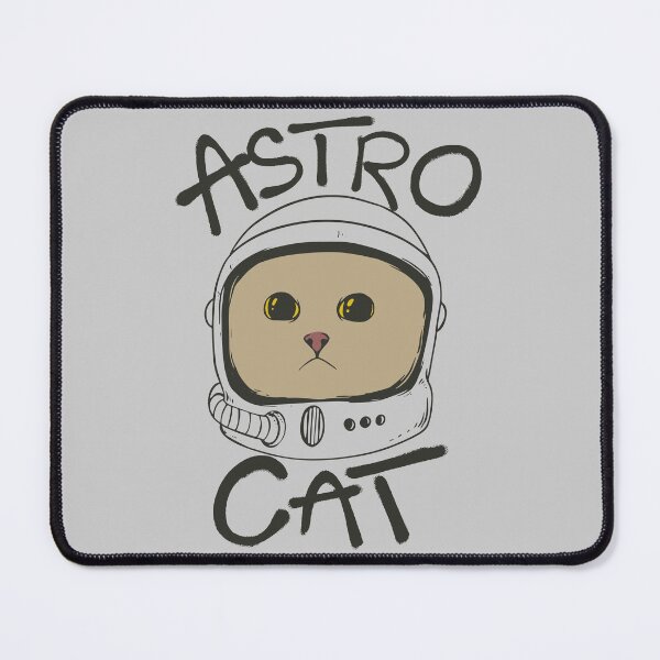Item preview, Funny Astro Cat Astronaut Space Sketch Gift designed and sold by Paw-Soul.