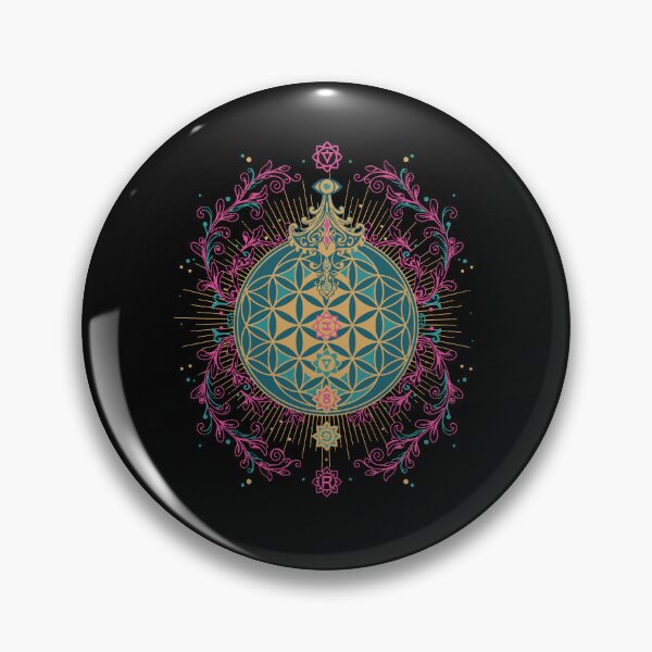 Item preview, Spirituality Sacred Geometry Lotus Flower Zen designed and sold by LuminOrb.