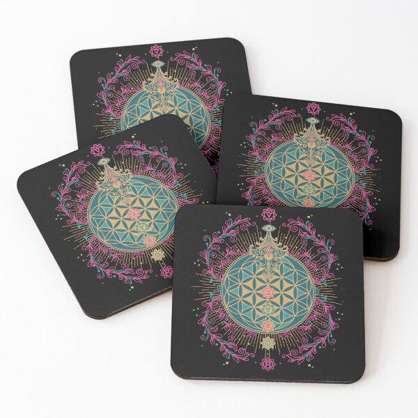 Item preview, Spirituality Sacred Geometry Lotus Flower Zen designed and sold by LuminOrb.