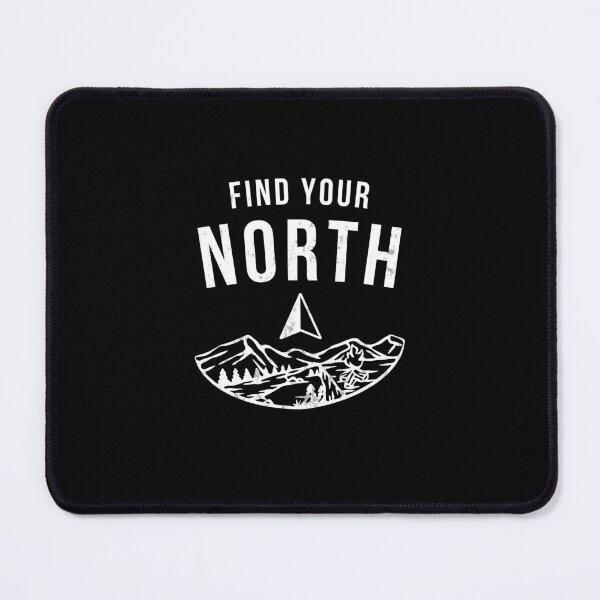 Item preview, Find Your North | Vintage Mountain Adventure T-Shirt designed and sold by Lynn Creates.