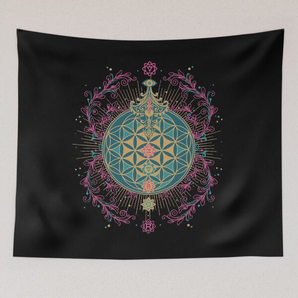Item preview, Spirituality Sacred Geometry Lotus Flower Zen designed and sold by LuminOrb.