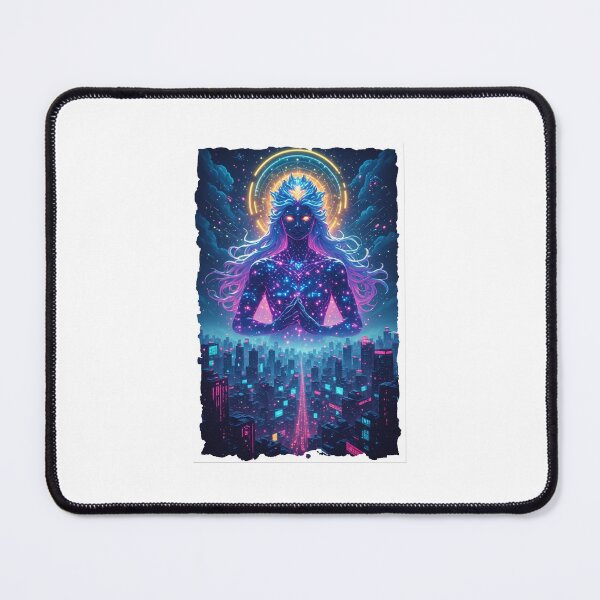 Item preview, Neon Ascendant: Digital Goddess designed and sold by halibutgoatramb.