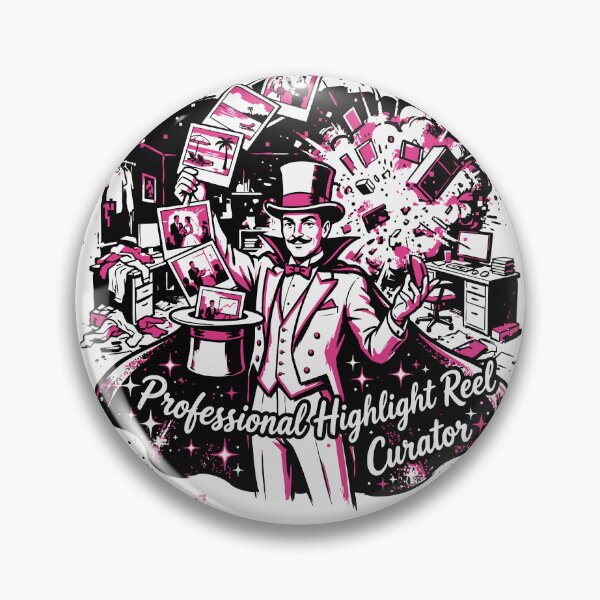 Item preview, Professional Highlight Reel Curator | Funny Social Media Quote designed and sold by XYZ LAB by Jesuperman.