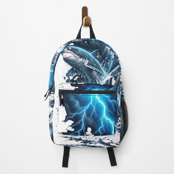 Item preview, Storm Sharks Ocean Lightning designed and sold by Odd Culture Supply.