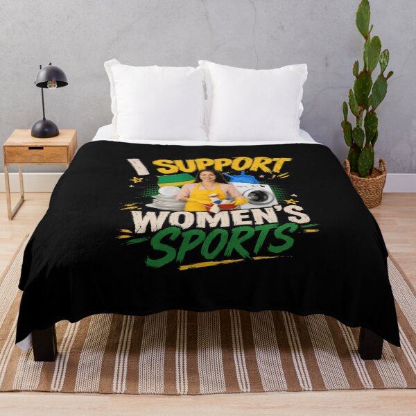 Item preview, I Support Women's Sports Feminist Empowerment Activist designed and sold by SkeletonsDanger.