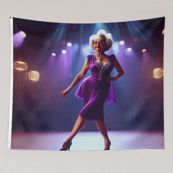 Item preview, Old Fart performing burlesque designed and sold by Colin Bentham.