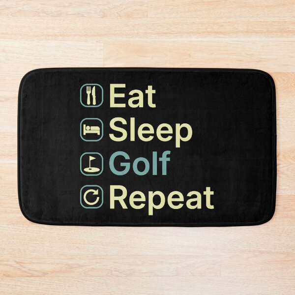 Item preview, Eat Sleep Golf Repeat Funny Golfer Gift designed and sold by clickbongski.