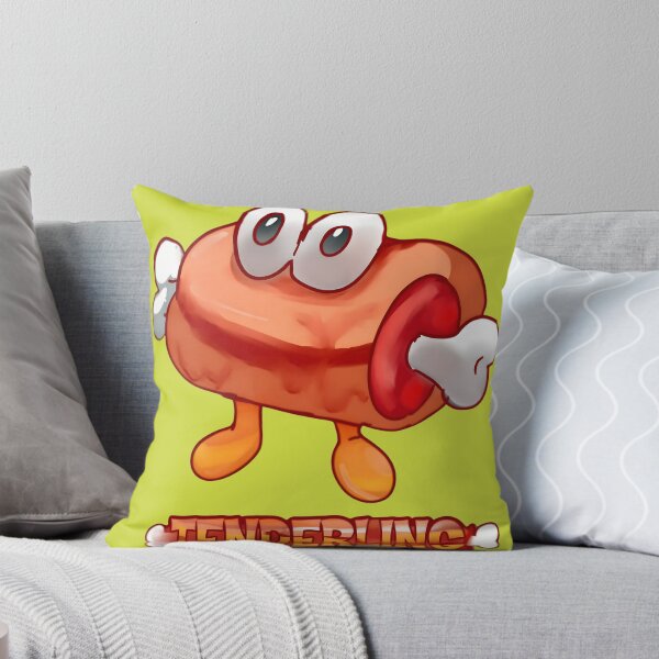 Item preview, Tenderling Cute Retro Meat Character designed and sold by Creaturesinzo.