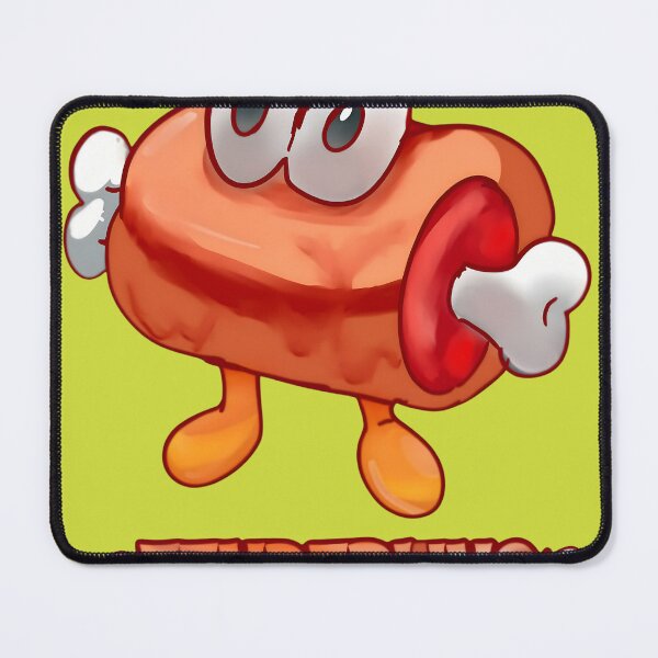 Item preview, Tenderling Cute Retro Meat Character designed and sold by Creaturesinzo.