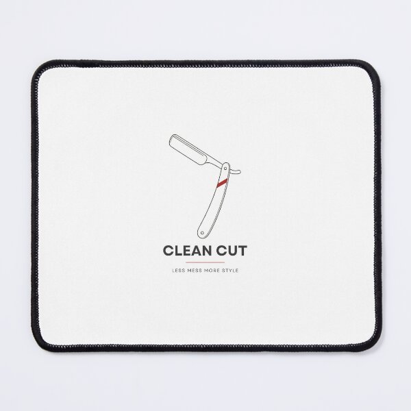 Item preview, Clean Cut Minimalist Straight Razor Barber Design designed and sold by Barber MD Culture.