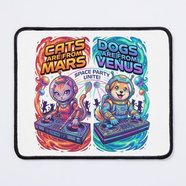 Item preview, cats are from mars dogs are from venus designed and sold by CornershopTee.