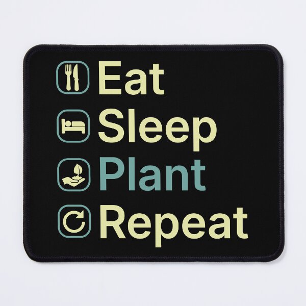Item preview, Eat Sleep Plant Repeat Funny Plant Lover Gift designed and sold by clickbongski.