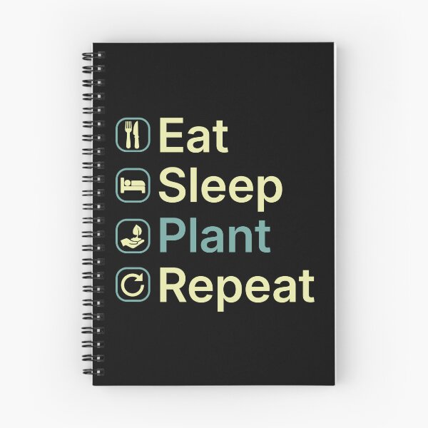 Item preview, Eat Sleep Plant Repeat Funny Plant Lover Gift designed and sold by clickbongski.