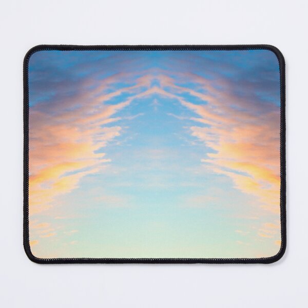 Item preview, Pastel Sunset Clouds Mirror Symmetry designed and sold by SolutionsArt.
