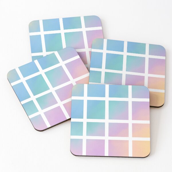 Item preview, Pastel Gradient Grid  designed and sold by JaygiesDesign.