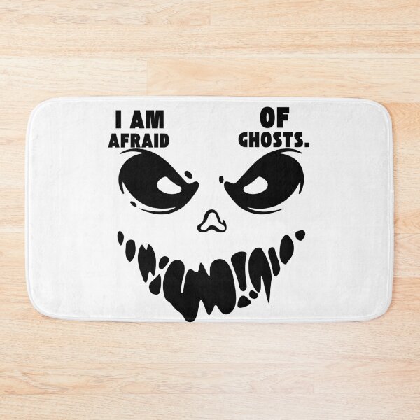 Item preview, I Am Afraid of Ghosts Boo Funny Halloween Ghost T-Shirt Design designed and sold by Wirath Shop.