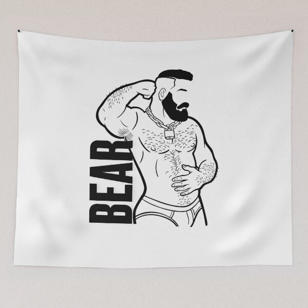 Item preview, Leather Kinky Bear Gay Daddy  designed and sold by BrokenLabel.