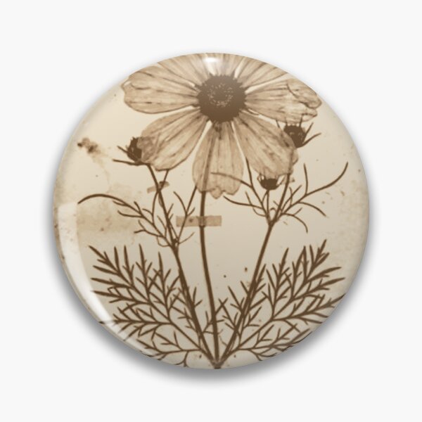Item preview, Antique Pressed Cosmos Flower designed and sold by MythosBotany.