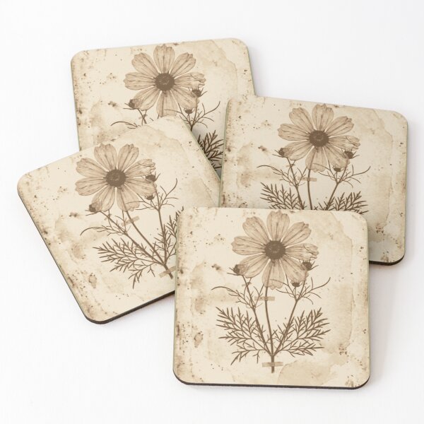 Item preview, Antique Pressed Cosmos Flower designed and sold by MythosBotany.