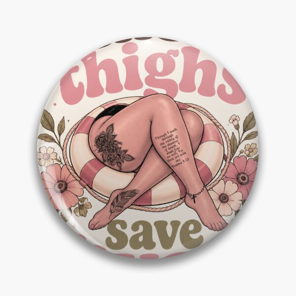 Item preview, Thick Thighs save lives designed and sold by AjoleneK.