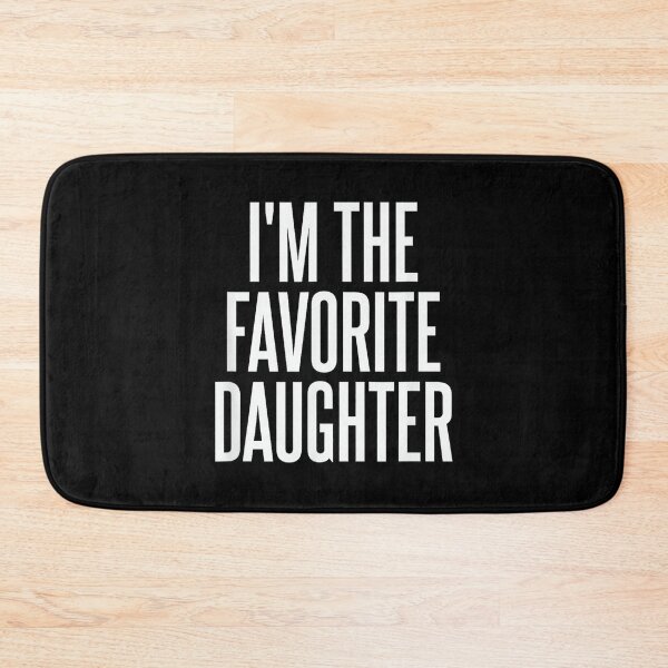 Item preview, Family Favorites Gifts & more I'm The Favorite Daughter - Unisex-Adults & Kids - Black - Small - Short Sleeve - Cotton Blend, Polyester - Humorous - Fun - Novelty designed and sold by CherylCGarrison.